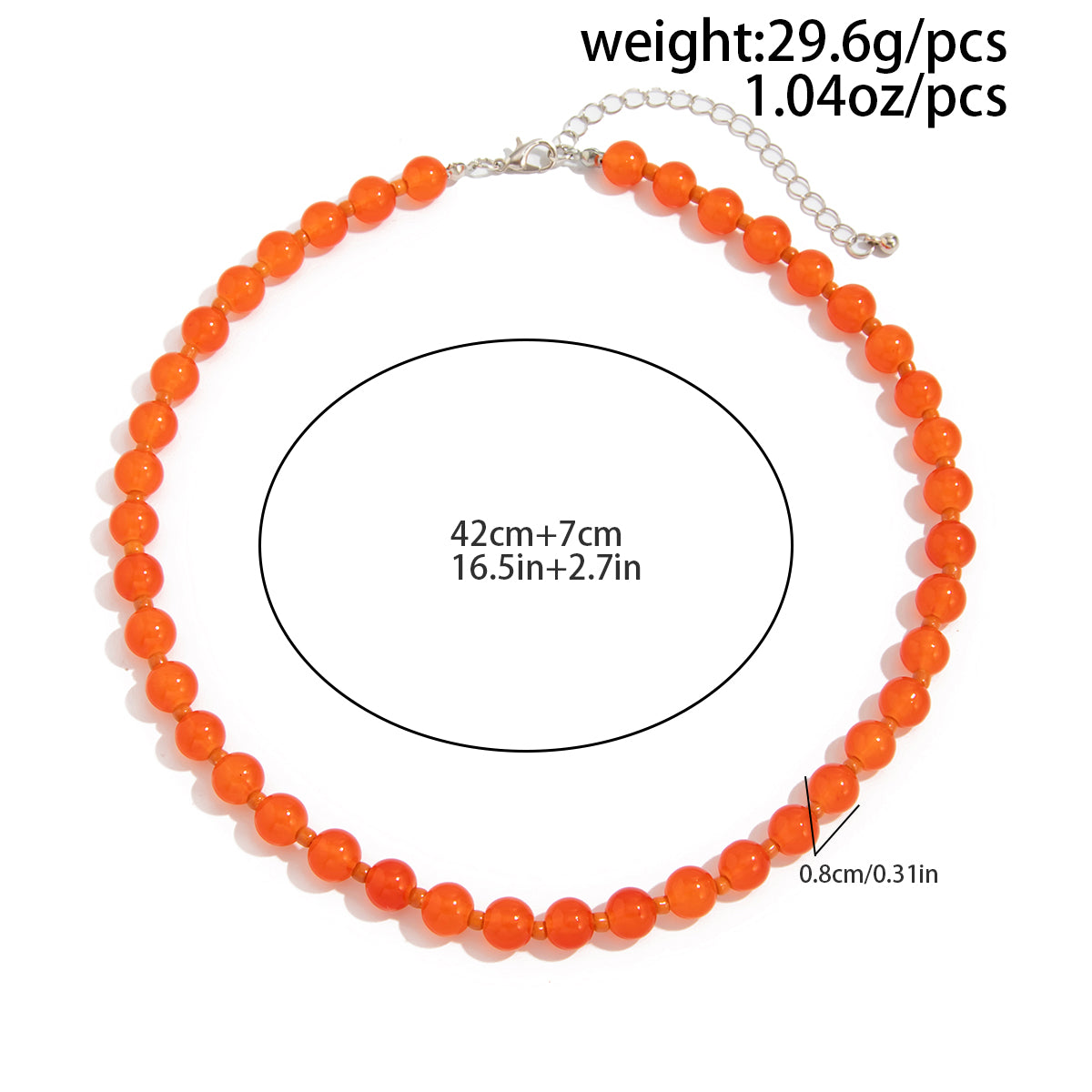 Bohemia Glass Seed Beaded Necklace