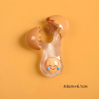 Thumbnail for Adorable Smiling Broken Egg Fridge Magnet - ArtGalleryZen