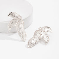 Thumbnail for Attractive Gold Silver Plated Butterfly Wings Earrings - ArtGalleryZen