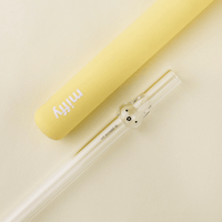 Thumbnail for Authentic Goodglas Miffy Handmade Glass Straw - ArtGalleryZen