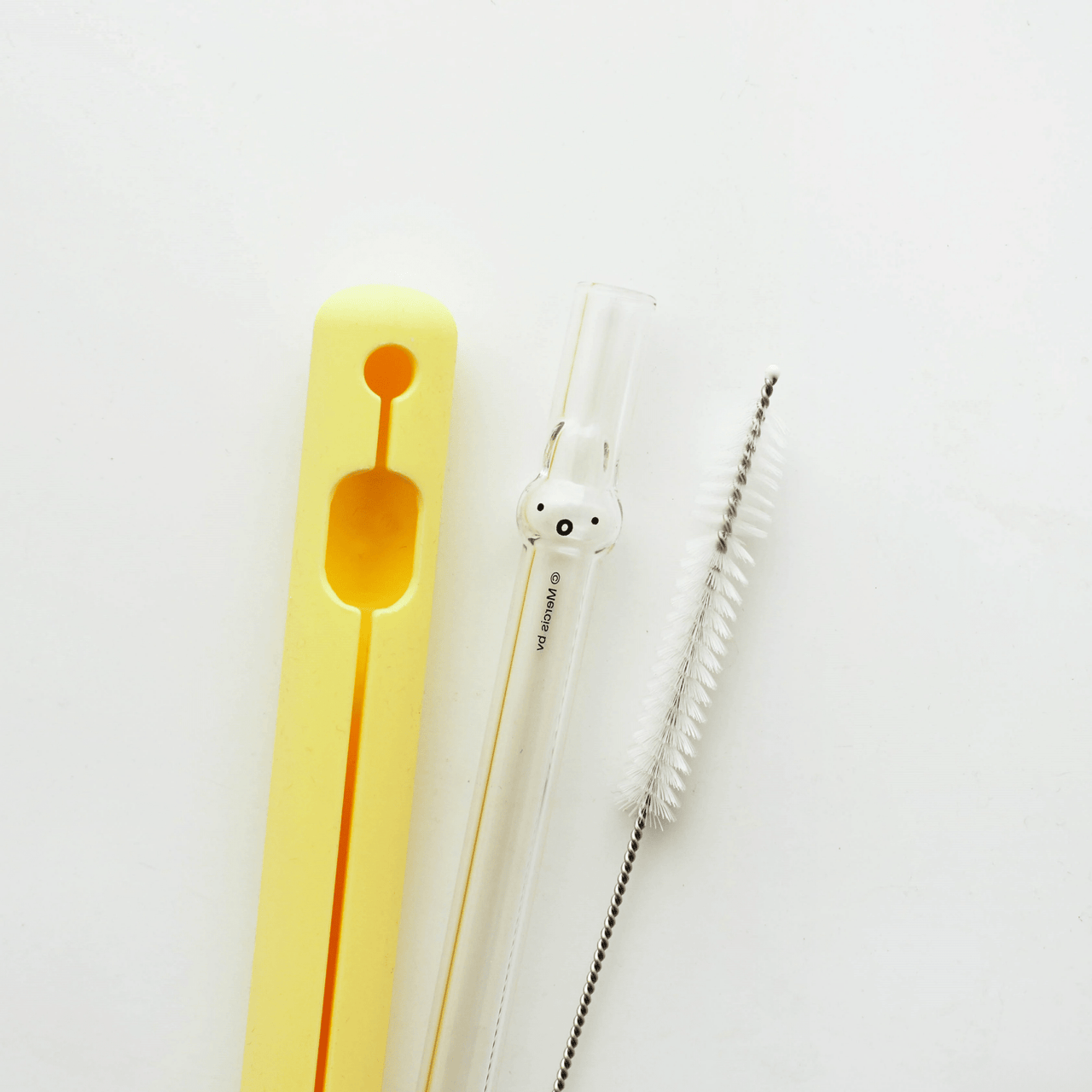 Authentic Goodglas Miffy Handmade Glass Straw - ArtGalleryZen