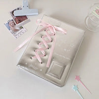 Thumbnail for Ballet Style Ribbon Bowknot Kpop A5 A7 Binder Photocard Album - ArtGalleryZen