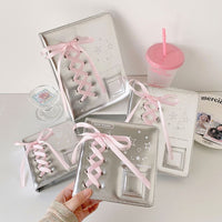 Thumbnail for Ballet Style Ribbon Bowknot Kpop A5 A7 Binder Photocard Album - ArtGalleryZen