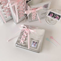 Thumbnail for Ballet Style Ribbon Bowknot Kpop A5 A7 Binder Photocard Album - ArtGalleryZen