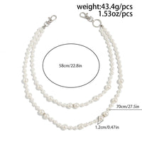 Thumbnail for Baroque Layering Pearl Trouser Chain - ArtGalleryZen