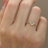 Thumbnail for Baroque-style Opal Ring - ArtGalleryZen