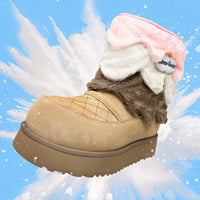 Thumbnail for BBIMP Ice Cream Platform Snow Boots - ArtGalleryZen
