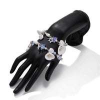 Thumbnail for Beach Style 2pcs Shell Starfish Pearl Charm Bracelet Set - ArtGalleryZen