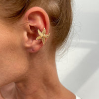 Thumbnail for Beach Style Chunky Starfish Ear Cuff Earring - ArtGalleryZen