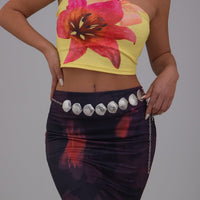 Thumbnail for Beach Style Gold Silver Plated Shell Waist Chain - ArtGalleryZen