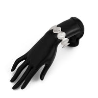 Thumbnail for Beach Style Gols Silver Plated Shell Bangle Bracelet - ArtGalleryZen