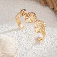 Thumbnail for Beach Style Shell Bangle Bracelet - ArtGalleryZen