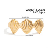 Thumbnail for Beach Style Shell Bangle Bracelet - ArtGalleryZen