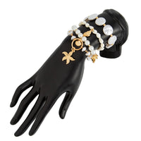Thumbnail for Bohemia 4pcs Coconut Tree Conch Shell Starfish Pearl Chain Bracelet Set - ArtGalleryZen