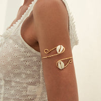 Thumbnail for Bohemia Conch Charm Arm Cuff - ArtGalleryZen