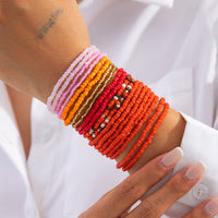 Thumbnail for Bohemia Layered Seed Beaded Bracelet Set - ArtGalleryZen