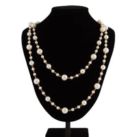 Thumbnail for Bohemia Pearl Long Chain Necklace - ArtGalleryZen