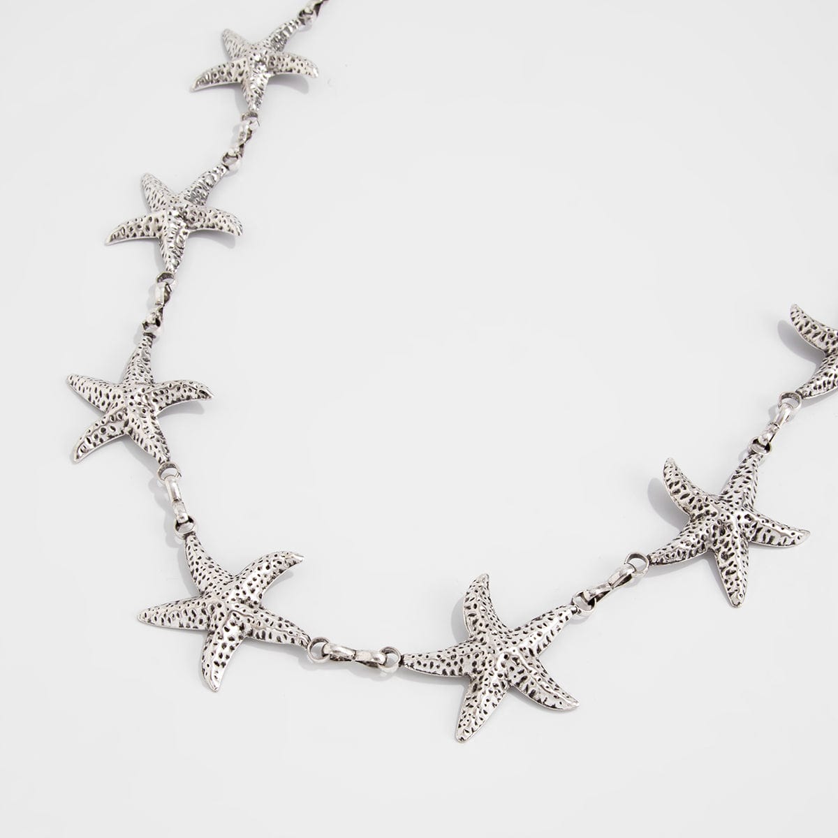 Bohemia Silver Plated Starfish Waist Chain - ArtGalleryZen