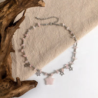 Thumbnail for Bohemia Star Tassel Turquoise Stone Choker Necklace - ArtGalleryZen