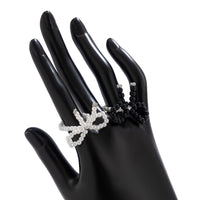 Thumbnail for Boho 2Pcs Pearl Beaded Bowknot Ring Set - ArtGalleryZen