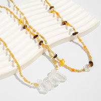 Thumbnail for Boho 2pcs Turquoise Crystal Seed Beaded Belly Chain Set - ArtGalleryZen