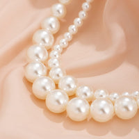 Thumbnail for Boho Chunky 2 Pieces Pearl Chain Necklace Set - ArtGalleryZen