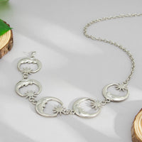 Thumbnail for Boho Chunky Gold Silver Tone Sun Moon Waist Chain - ArtGalleryZen