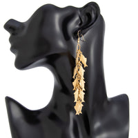 Thumbnail for Boho Chunky Goldfish Tassel Earrings - ArtGalleryZen