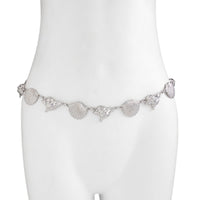 Thumbnail for Boho Gold Silver Tone Conch Shell Waist Chain - ArtGalleryZen