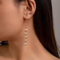 Thumbnail for Boho Newly Dangling Pearl Tassel Earrings - ArtGalleryZen