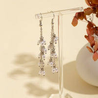 Thumbnail for Boho Newly Dangling Pearl Tassel Earrings - ArtGalleryZen