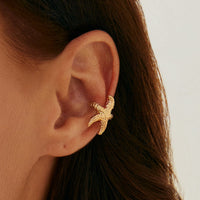 Thumbnail for Boho Starfish Ear Wrap Earring - ArtGalleryZen