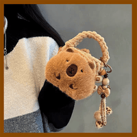 Thumbnail for Capybara Plush Coin Purse Earphone Case - ArtGalleryZen