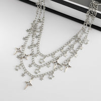 Thumbnail for Charming Layered Hollow Star Pendant Trouser Chain - ArtGalleryZen