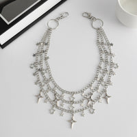 Thumbnail for Charming Layered Hollow Star Pendant Trouser Chain - ArtGalleryZen