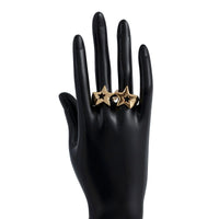Thumbnail for Chic 2Pcs Hollow Star Open Ring Set - ArtGalleryZen