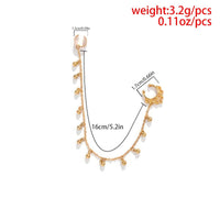 Thumbnail for Chic Ball Tassel No Piercing Septum To Ear Chain - ArtGalleryZen