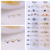 Thumbnail for Chic Colorful CZ Inlaid Nose Piercing Nose Hoop - ArtGalleryZen