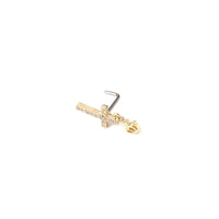 Thumbnail for Chic Colorful CZ Inlaid Titanium Nose Piercing Nose Stud - ArtGalleryZen