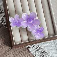 Thumbnail for Chic Colorful Flower Hair Claw Clip - ArtGalleryZen