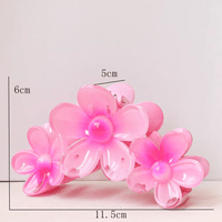 Thumbnail for Chic Colorful Flower Hair Claw Clip - ArtGalleryZen