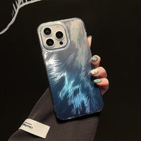 Thumbnail for Chic Colorful Laser Feather Pattern iPhone Case - ArtGalleryZen