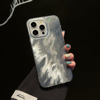 Thumbnail for Chic Colorful Laser Feather Pattern iPhone Case - ArtGalleryZen