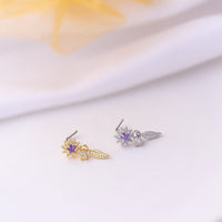 Thumbnail for Chic CZ Inlaid Stainless Steel Nose Piercing Nose Stud - ArtGalleryZen