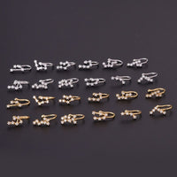 Thumbnail for Chic CZ Inlaid Zodiac Non Piercing Nose Cuff Nose Ring - ArtGalleryZen