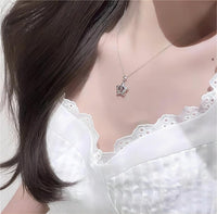 Thumbnail for Chic Dangling Heart Star Necklace - ArtGalleryZen