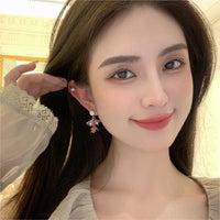 Thumbnail for Chic Dangling Rose Earrings - ArtGalleryZen