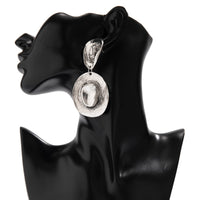 Thumbnail for Chic Gold Silver Plated Cowboy Hat Dangle Earrings - ArtGalleryZen
