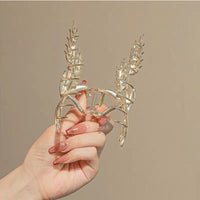 Thumbnail for Chic Golden Ears Of Wheat Chignon Claw Clip Hair Clip - ArtGalleryZen