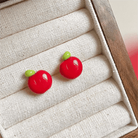 Thumbnail for Chic Handmade Pearl Dangle Star Apple Czech Glass Earrings - ArtGalleryZen